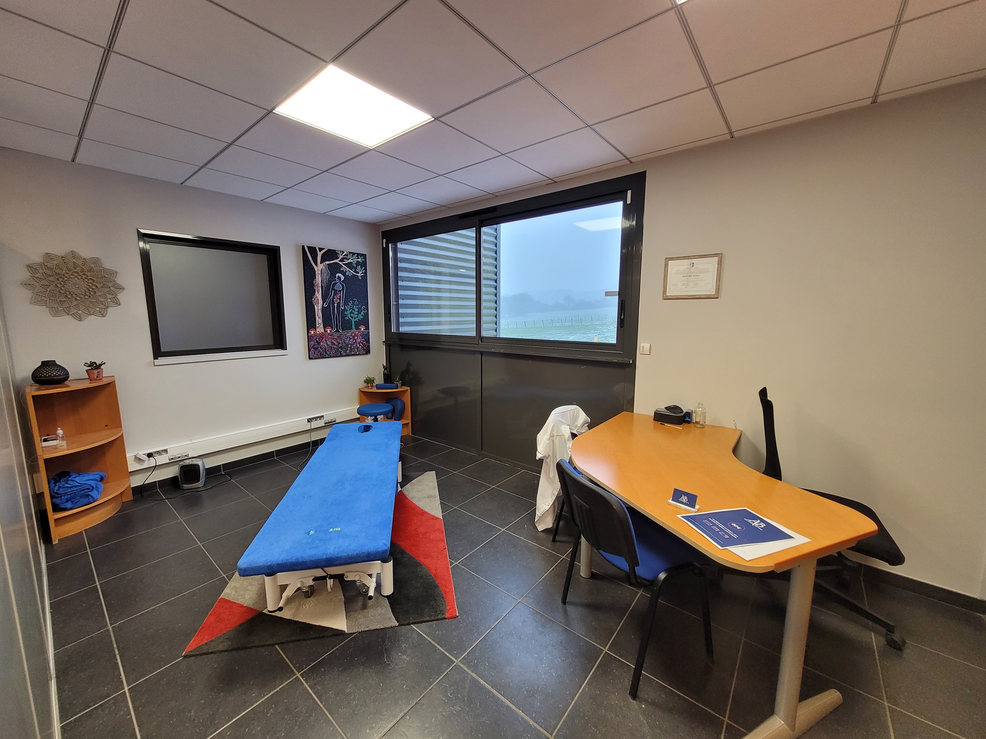 Cabinet d'ostéopathie d'Arthur au centre Ginkgo à Cluny